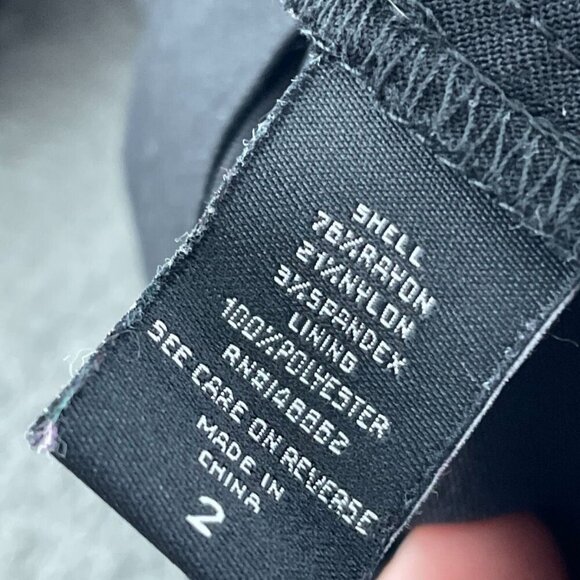 Black Torrid Womens Blazer Jacket Size 2 With Ruched Sleeves & Button 0090 - Picture 4 of 9